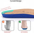 Massaging Insoles for Women Men, Foot Therapy Reflexology Shoe Insoles for Middle-Aged and Elderly (Brown, 10 M US Men)