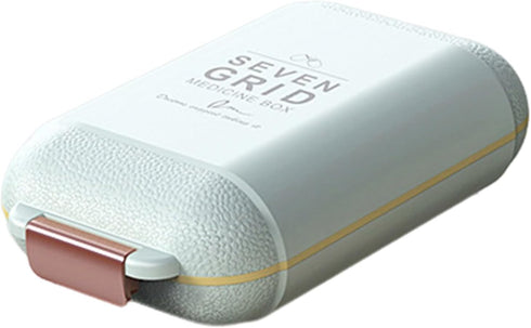 YOXIER Large Capacity Green Travel Pill Box