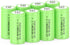 NiMH 2/3AA Rechargeable Battery 1.2V 650mAh Button Top for Garden Solar Light Pathway Lights (8 Count)