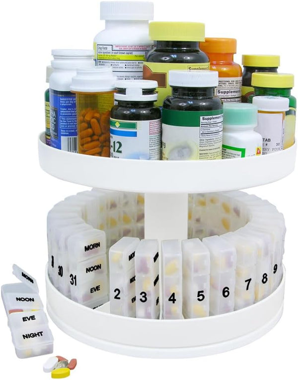 North American Health + Wellness Revolving Medicine Center (White)