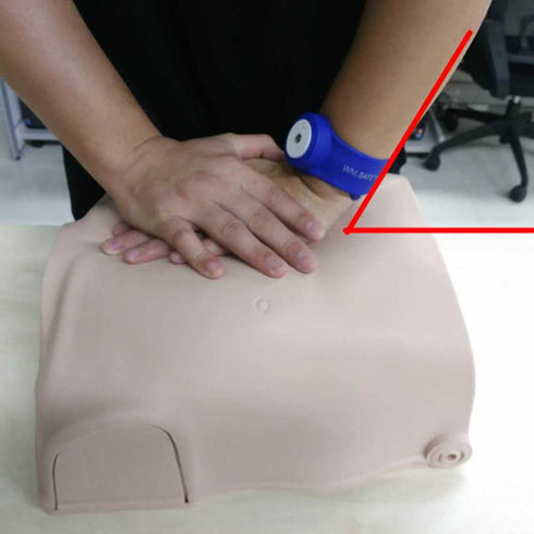 WNL Products WLCRM CPR Compression Rate Wrist Monitor with Blue EVA Carrying Case