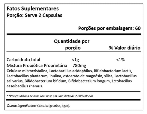 Nutrition Now Pb8 Acidophilus Veg Capsule, 120 ct