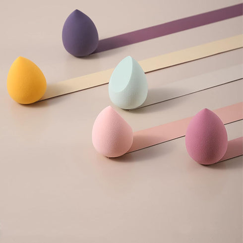 Makeup Sponge Set DUAIU 4Pcs Blender Beauty Foundation Sponges, Flawless for Liquid, Cream, and Powder with Storage Box
