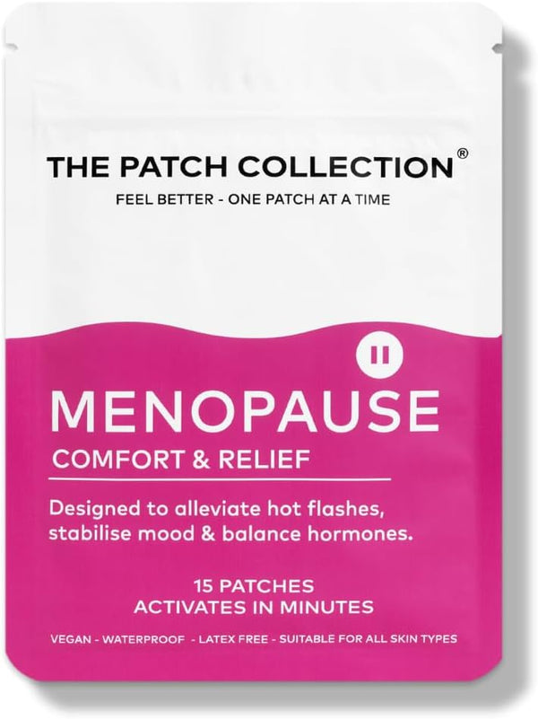 The Patch Collection - Ultimate Menopause Support Patch for Women | Hot Flushes, Night Sweats,