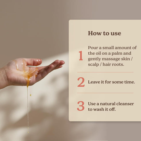 Life & Pursuits 100% Cold-Pressed Unrefined Sesame Oil for Hair and Skin, Nourishing Moisture (6.76 Fl Oz)