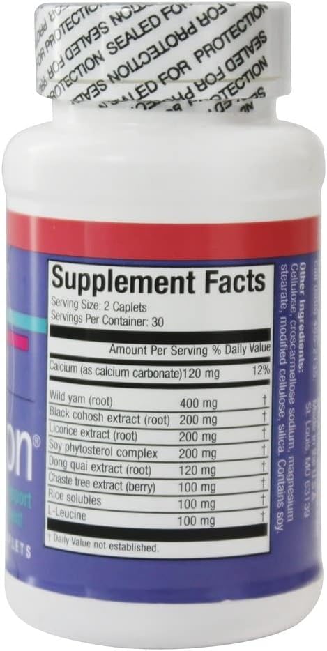 Nutraceutics 60 ProEstron Menopause Support Supplement for Women Herbal Formula with Black Cohosh, Dong Quai & Soy