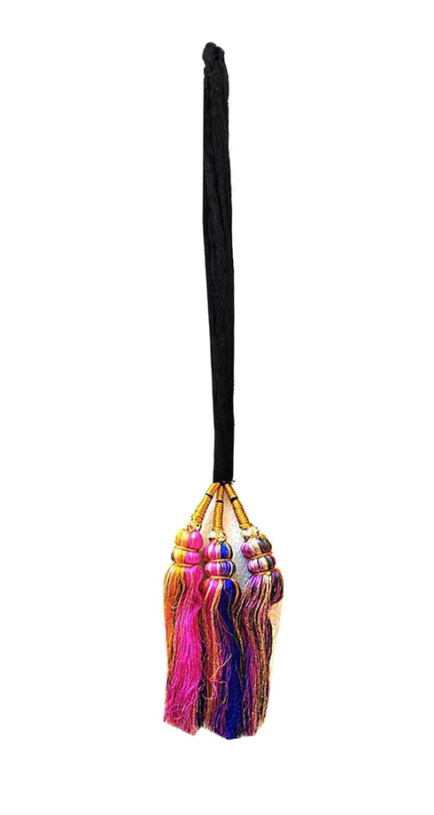 Women's Patiala Shahi Paranda - Traditional Hair Accessory Braid Tassles, MultiColour Design (Pack Of 1)