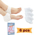 Plantar Fasciitis Gel Heel Protectors - 3 Pairs Heel Cups for Women & Men, Pain Relief Cushions for Achilles Tendonitis