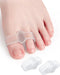 Bunion Toe Corrector (10 Pack), Gel Toe Separators with 2 Loops for Big Toe, Bunion Pain Relief, Hammer Toe