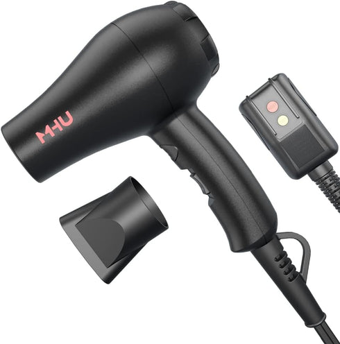 Mini Blow Dryer, Ceramic Ionic 1000 Watts for Painting and Acrylic Pouring, Compact Lightweight Hair Dryer for Kids and