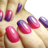 SILPECWEE 3Pcs Ombre Nail Brush Set, Double-Head Sponge Pen with 4 Replaceable Acrylic Brushes