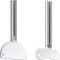 ydzqdxzz 2Pcs Stainless Steel Toothpaste Squeezer, Metal Tube Squeezer Keys Tube Roller Dispenser