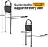 Medical king Bed Rails for Elderly Adults Safety Bed Assist Rails for Seniors with Adjustable Heights ASTM Approved