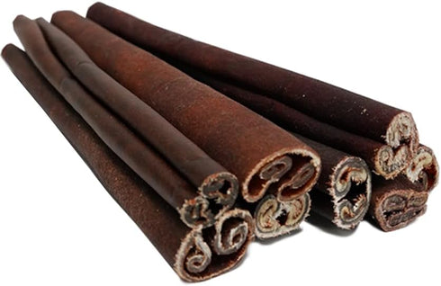 Woofley's 12 Inch (8 Count) Beef Collagen Sticks for Dogs Bully Stick Rawhide Alternative Dog Chews No Hide Bones
