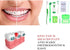 2 x Portable Orthodontic Oral Care Kit, Travel Kit for Patients, Toothbrush, Wax Floss, Interdental Cleaning