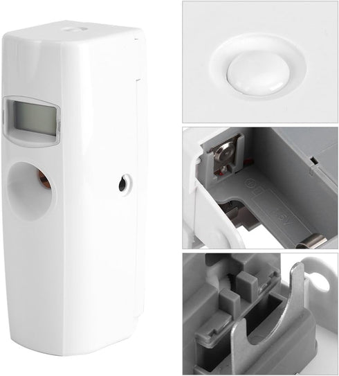 Air Freshener LCD Display Automatic Timer Scent Fragrance Dispenser, Essential Oil Aerosol Dispenser