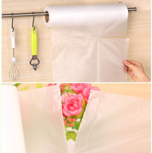 16" X 20" Plastic Produce Bags on a Roll, Food Storage Clear Bags, One Roll 350 Bags