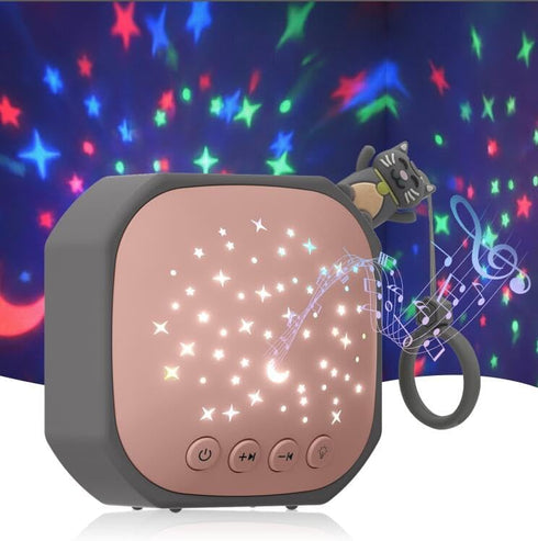 Portable White Noise Sound Machine with Star Projector | Sound Therapy Calm