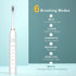 Lukern 2 Pack 8 6 42000vpm, Electric Toothbrush for Adults, with Brush Heads, Modes Sonic Electric Toothbrush