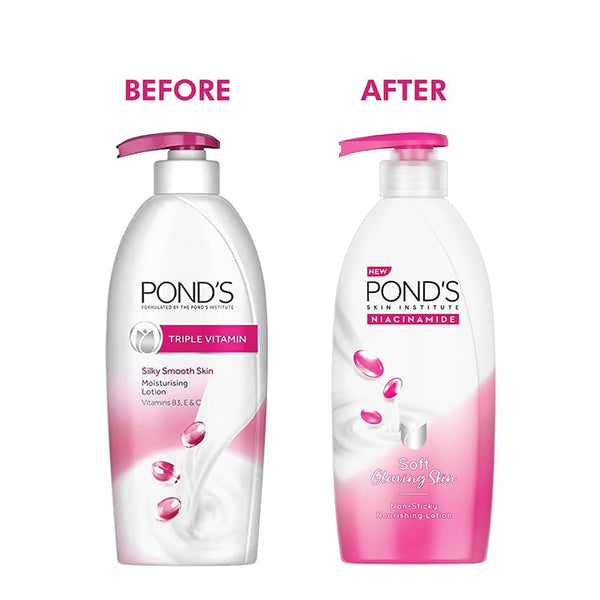 Ponds Triple Vitamin Moisturising Body Lotion with Vitamins B3, E & C - 275ml
