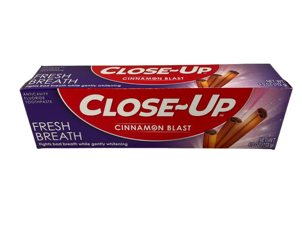 Close-Up Fluoride Toothpaste, Freshening Red Gel 4 oz (Pack of 6)