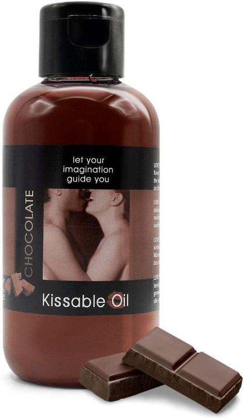 LOVE PLAY Sensual Body Oil for Couples Edible & Deliciously Scented for Date Night Aromatherapy Oil for Intimate