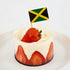 JAVD CYPS 100 Pcs Jamaica Flag Toothpick Flags, Mini Stick Cupcake Toppers for Party Decoration