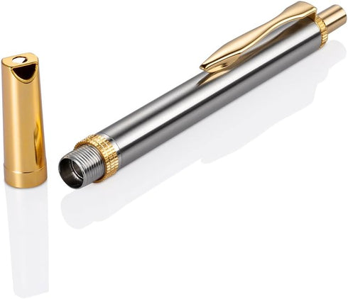 Painless Lancing Device Blood Lancet Pen - Sterile Gold Plated Third Generation with +50pcs 23G Needles