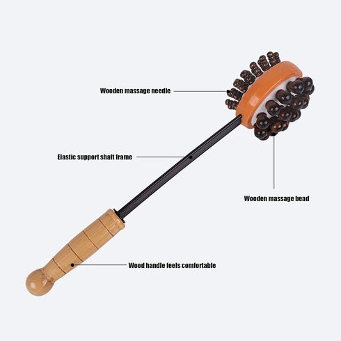 Semme Hammer Hammer Needle,30 Tapping for Massage,Massage for Back, Legs - Relaxing Massager withBead and Comb Massage