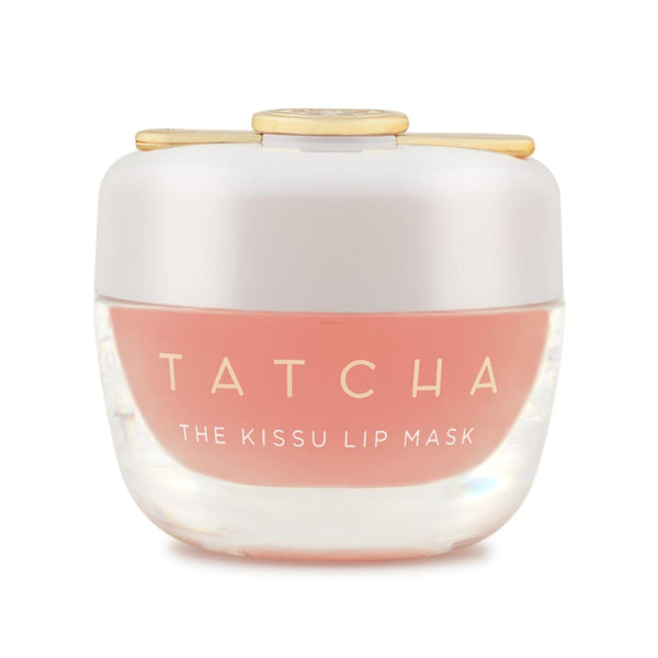 Tatcha Kissu Lip Mask | Overnight Lip Scrub Exfoliator to Hydrate and Plump Lips, 9.0 G | 0.32 oz