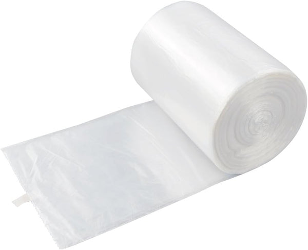 Cand 18 Gallon Large Trash Bags, 70 Counts, Clear Lawn and Leaf Bags