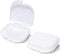 Odorless Retainer Case Pack of 2, Ventilated, Durable & Hygienic for Braces, Dentures & Aligners, 3.14 x 3.14 x 1.1