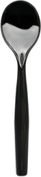 Party Essentials Disposable Heavy Duty Plastic Serving Utensils - 9-Count 10" Spoons for Buffets and Events