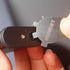 Ambrogio L Lighter Screw Thing, Flame Adjuster Tool for Cigar Lighter, Keychain