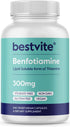 BESTVITE Benfotiamine 300mg - 240 Vegetarian Capsules, No Stearates, Vegan, Non-GMO, Gluten-Free