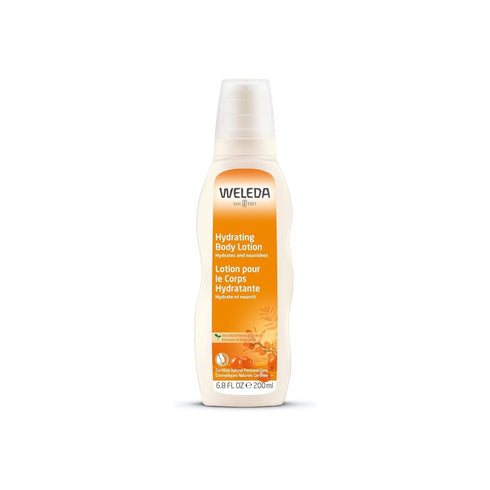 Weleda Hydrating Sea Buckthorn Body Lotion | 6.8 Fluid Ounces (Single Pack)