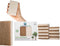 THE GREATER PLANET Natural Kitchen Sponges: Eco Friendly Multipurpose Wood Cellulose Scrub Sponges, 10 Pack