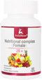 JulyDeer One Daily Multivitamin for Women - Complete Multimineral & Multivitamin with