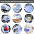Silicone Dishwashing Gloves, Pet Grooming Rubber Scrubbing Gloves, Sponge Cleaning Brush for Housework