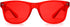 PURPLE CANYON Red Color Therapy Glasses for Chakra Healing and Chromotherapy, Mood Enhancement