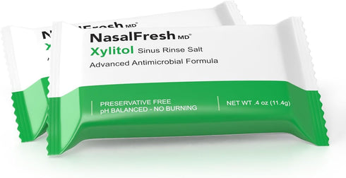Packets 7.5g 30 NASALFRESH MD Extra Strength Xylitol Nasal Rinse - Clinical Based Formula for Sinus Relief, Congestion