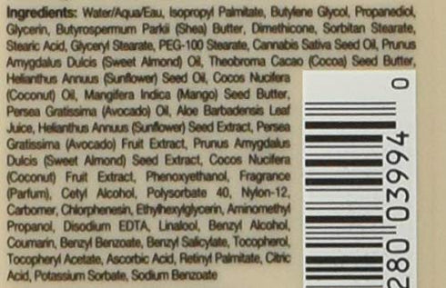Hempz Smoothing Herbal Body Moisturizer, Koa & Sweet Almond, 2.25 oz, Lightweight Lotion with Hemp Seed Oil & Shea