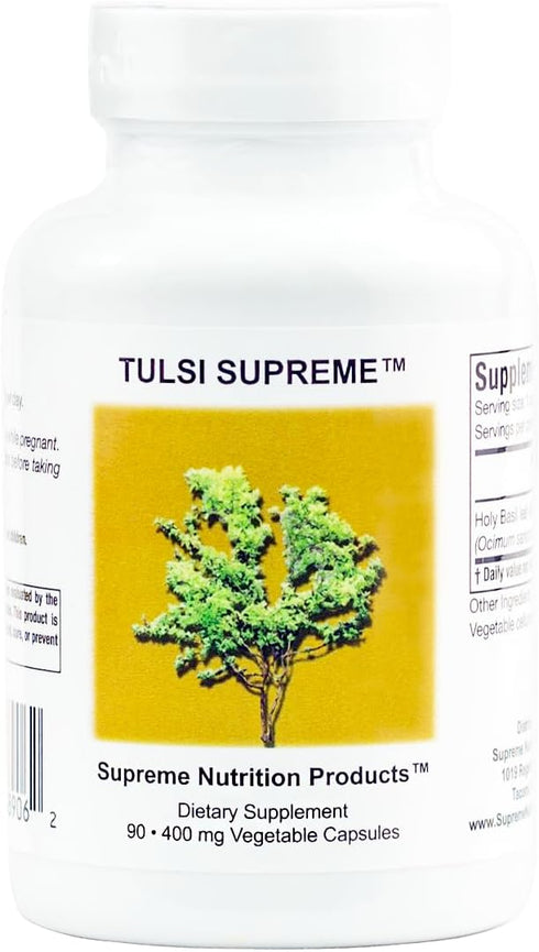 Supreme Nutrition Tulsi Supreme, Holy Basil Capsules, 90 Vegetarian Capsules