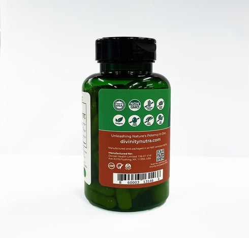 4-in-1 Berberine Supplement 1500mg 60 Capsules for Glucose Support, Immunity, Gut & Heart Health