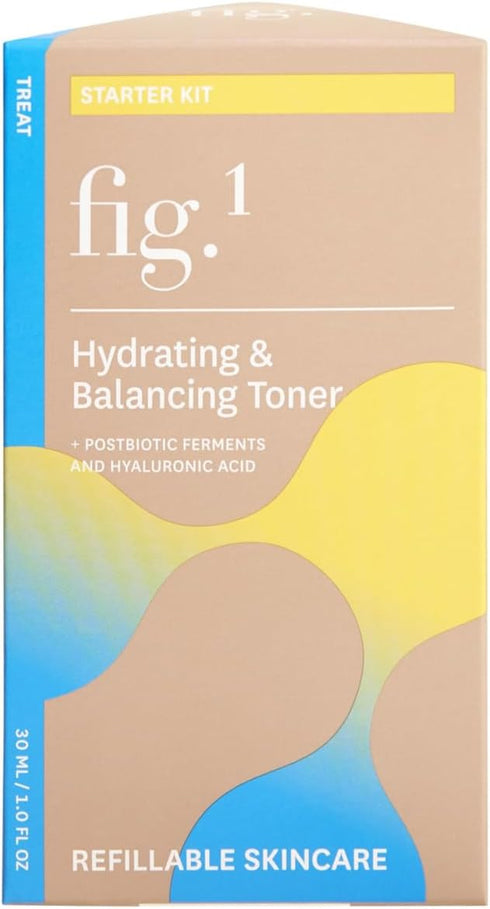 Hydrating & Balancing Toner, 30ml, Gel-Like Serum for Hydration & Skin Prep