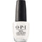 OPI Nail Lacquer Nail Polish | Opaque Light White & Gray Crème | Vegan, Fast Drying, Chip Resistant