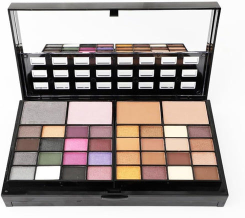 Makeup Kit for Women, Full Kit with 36 Eyeshadows, 16 Lip Glosses, 12 Glitter Creams, 74 Colors