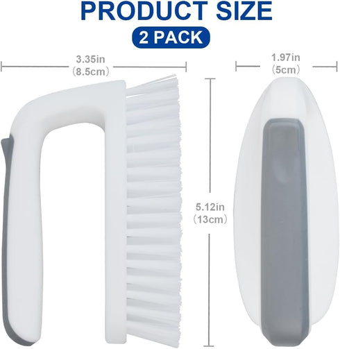 Set, 2 2 CELOX Cleaning Brush Dish Brush with soap Dispenser & Heavy Duty Scrub Brush