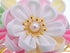 MIAO WU Japanese Hair Clip, Cherry Blossom HairPin, Kimono Flower Hair Accessories for Women (Light Pink)