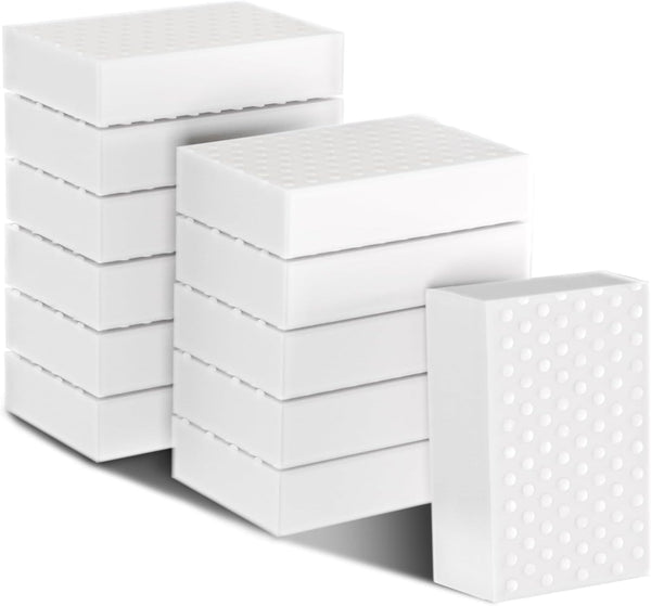 SmilePowo 12 Pack Extra Large Magic Cleaning Sponges Eraser, Melamine Foam Cleaning Pads